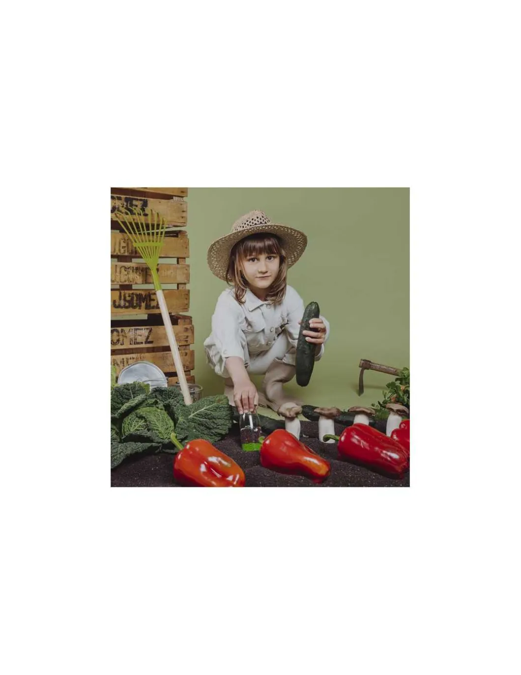 Bouteille sensorielle légumes - Petit Boum