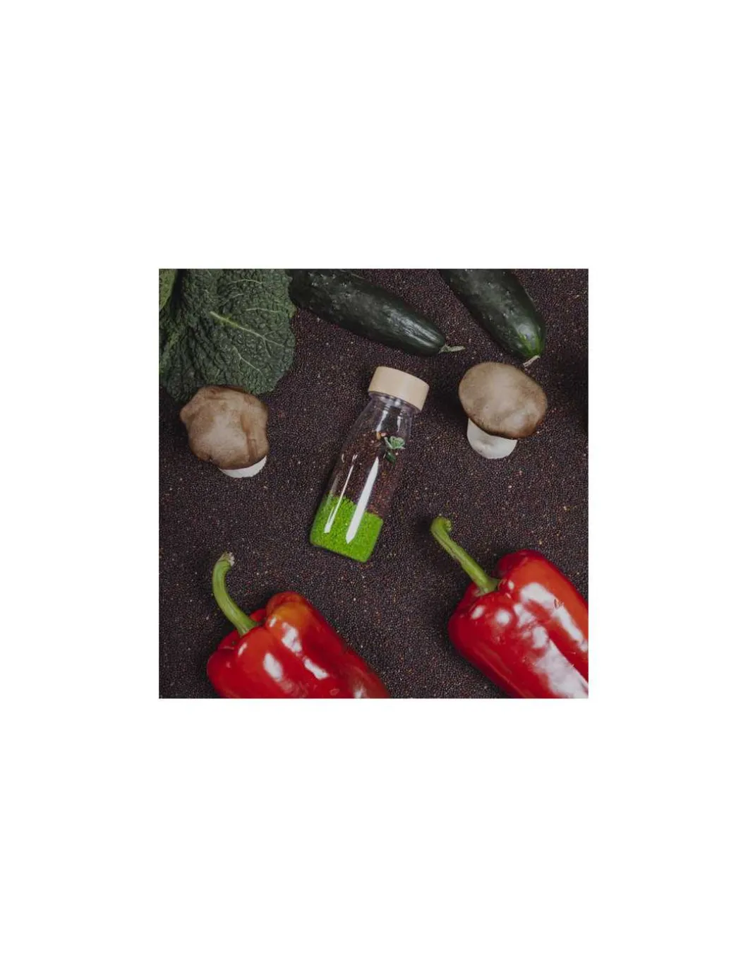 Bouteille sensorielle légumes - Petit Boum