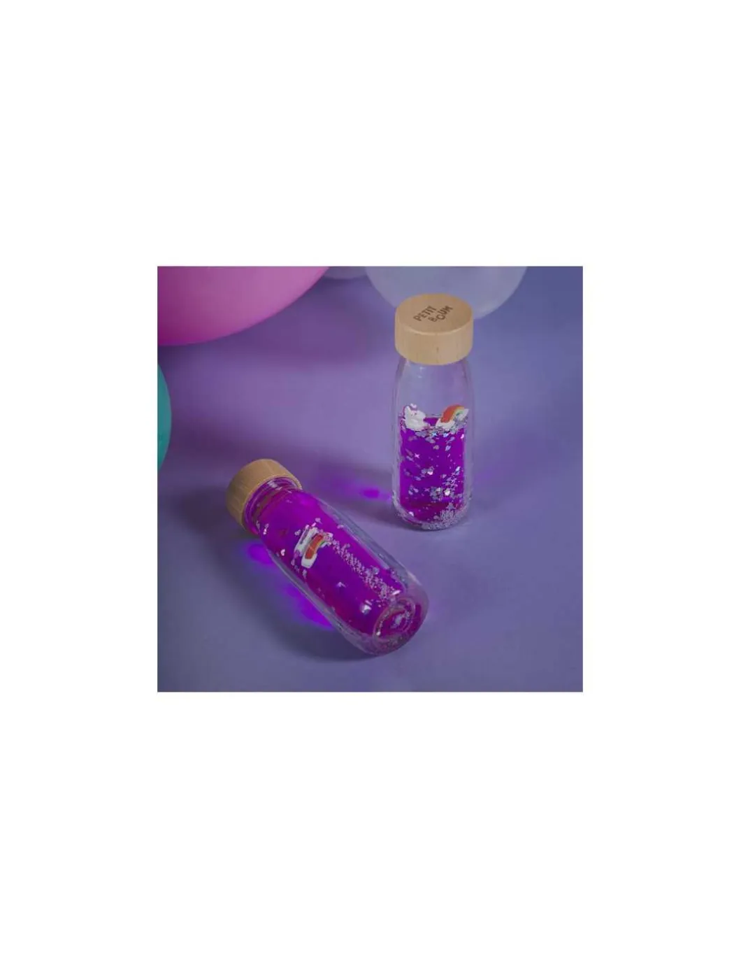 Bouteille sensorielle Move Arc-en-ciel - Petit Boum