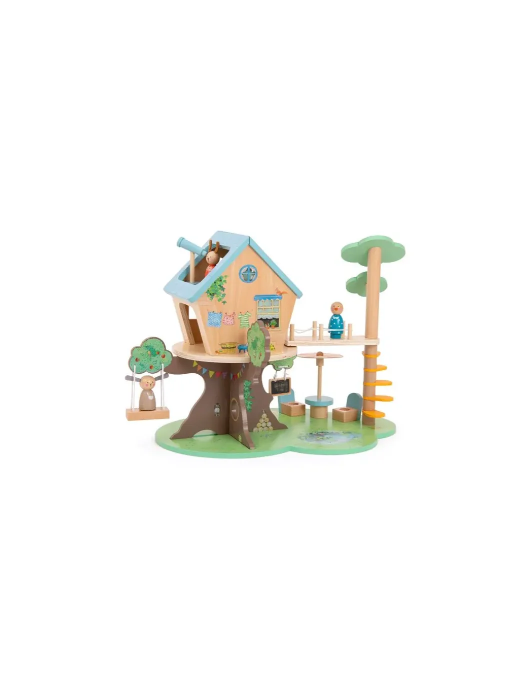 Cabane dans les arbres - Moulin Roty