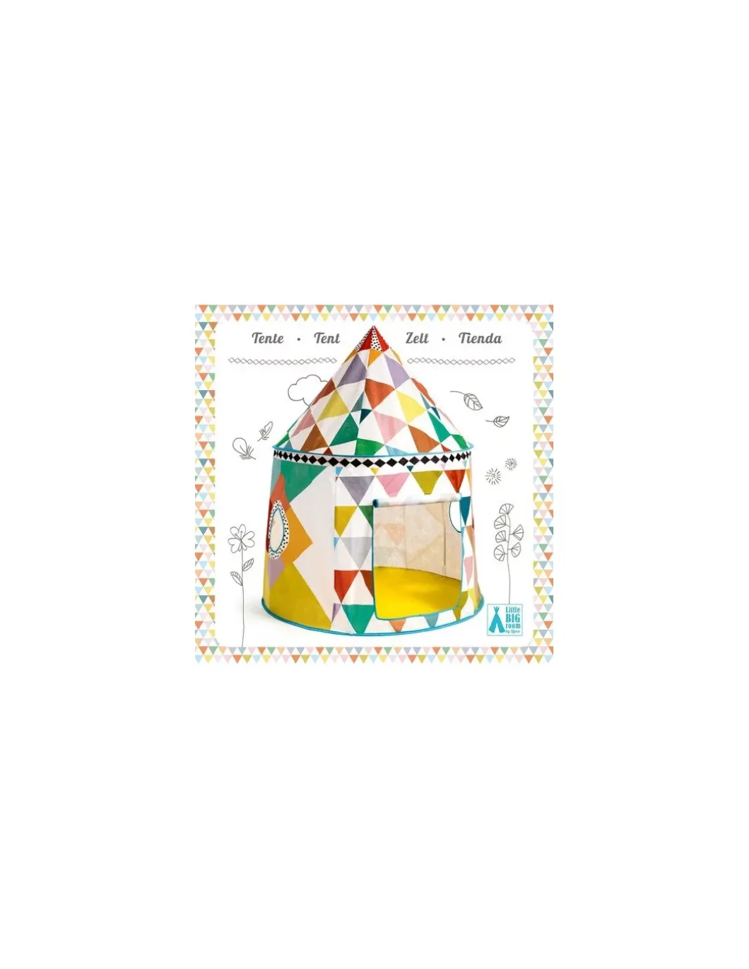 Cabane multicolore - Djeco