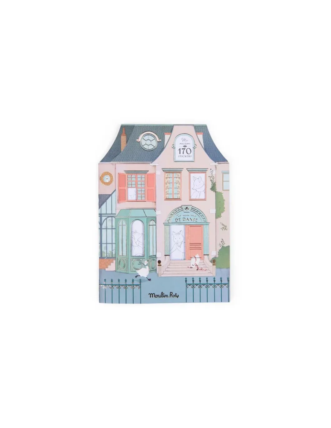 Cahier de coloriage et stickers La petite école de danse - Moulin Roty