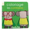 Cahier de coloriage les contraires les Popipop - Moulin Roty