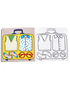 Cahier de coloriage les motifs les Popipop - Moulin Roty