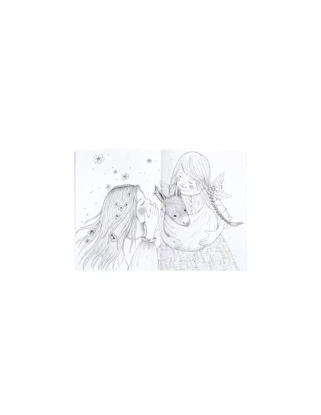 Cahier de coloriage Les Rosalies - Moulin Roty