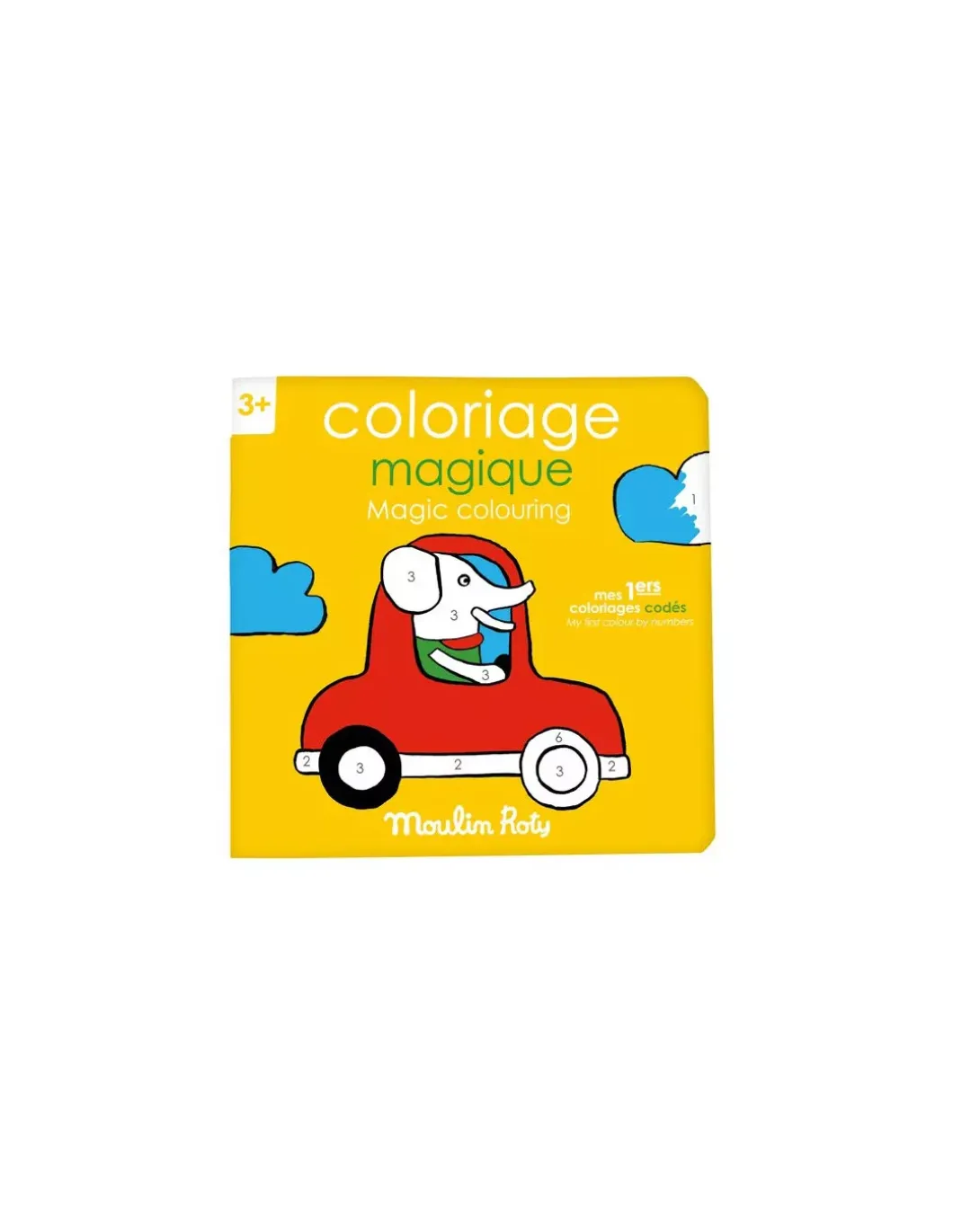 Cahier de coloriages magiques les Popipop - Moulin Roty