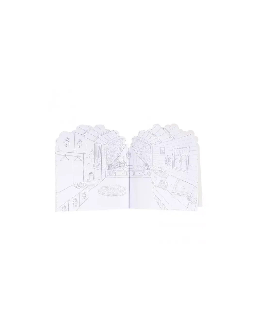 Cahier de stickers La grande famille - Moulin Roty