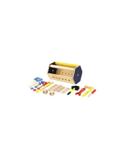 Caisse à outils en bois - Jeujura