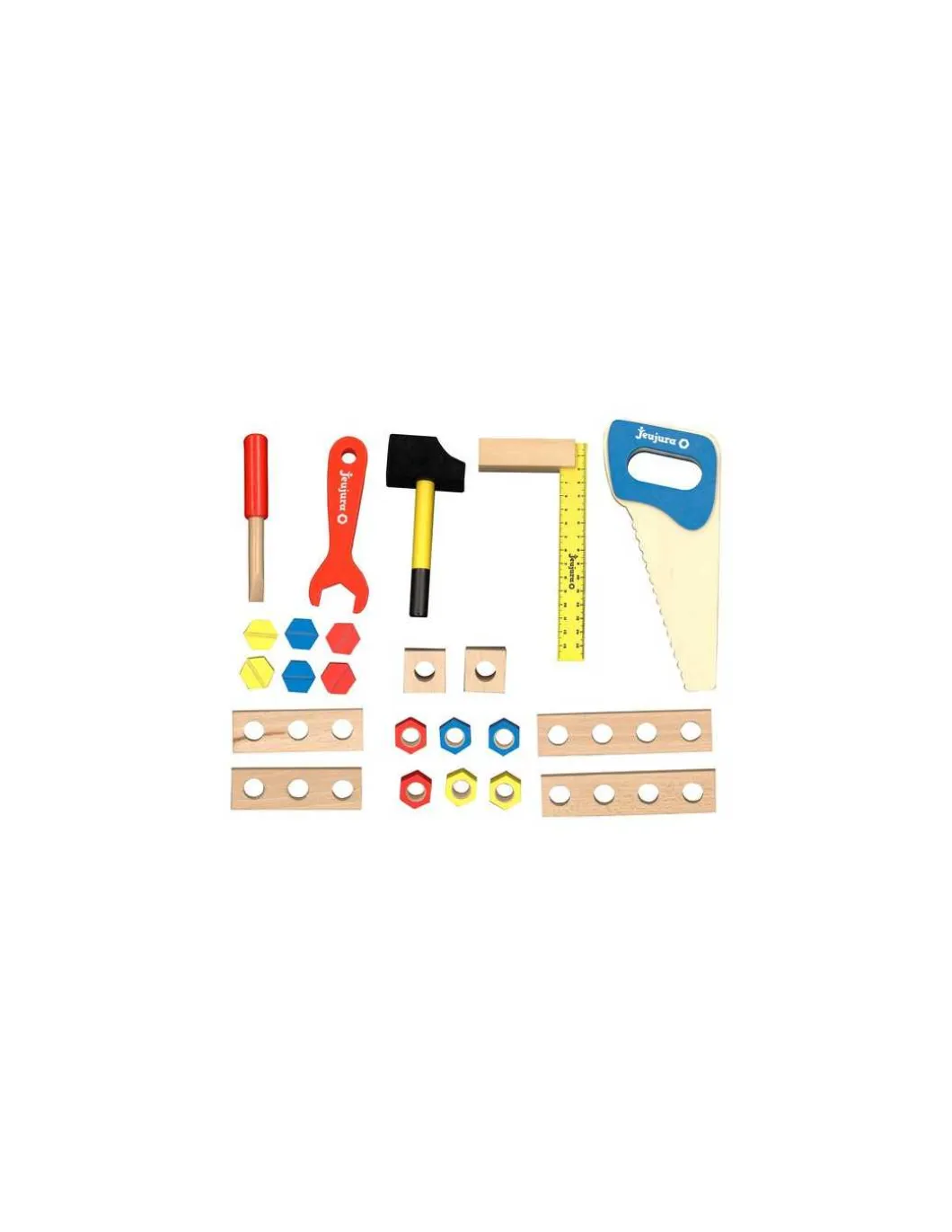 Caisse à outils en bois - Jeujura