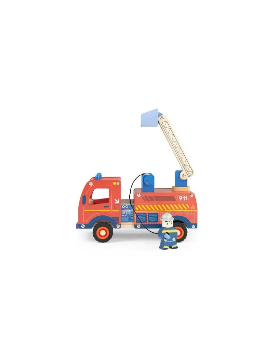 Camion de pompier Avenue du Moulin - Moulin Roty