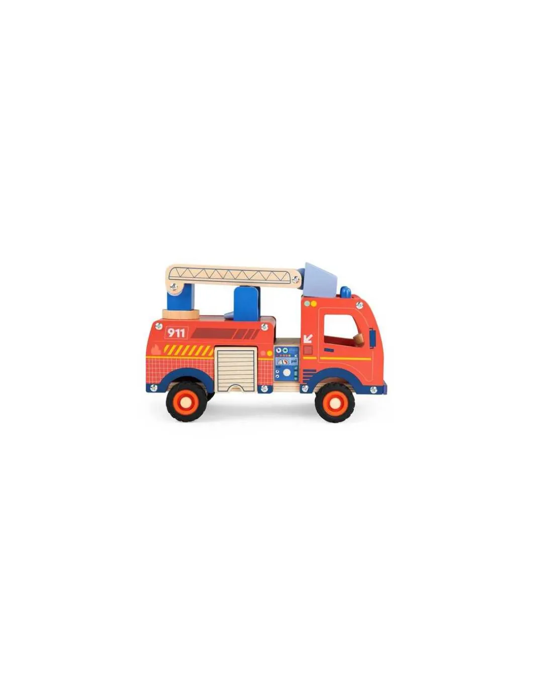 Camion de pompier Avenue du Moulin - Moulin Roty
