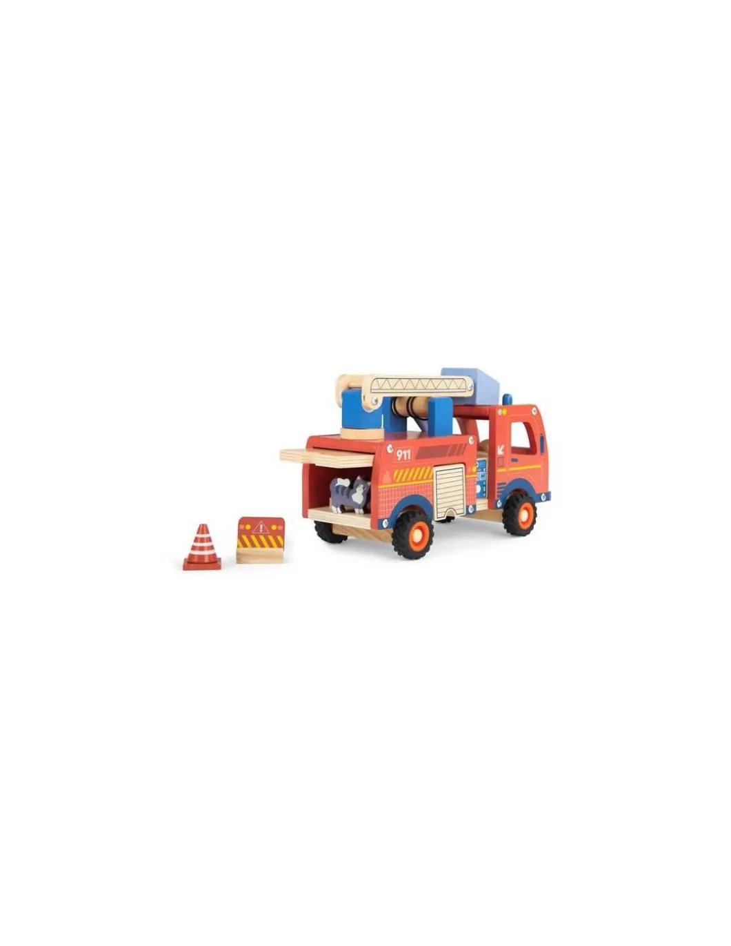 Camion de pompier Avenue du Moulin - Moulin Roty