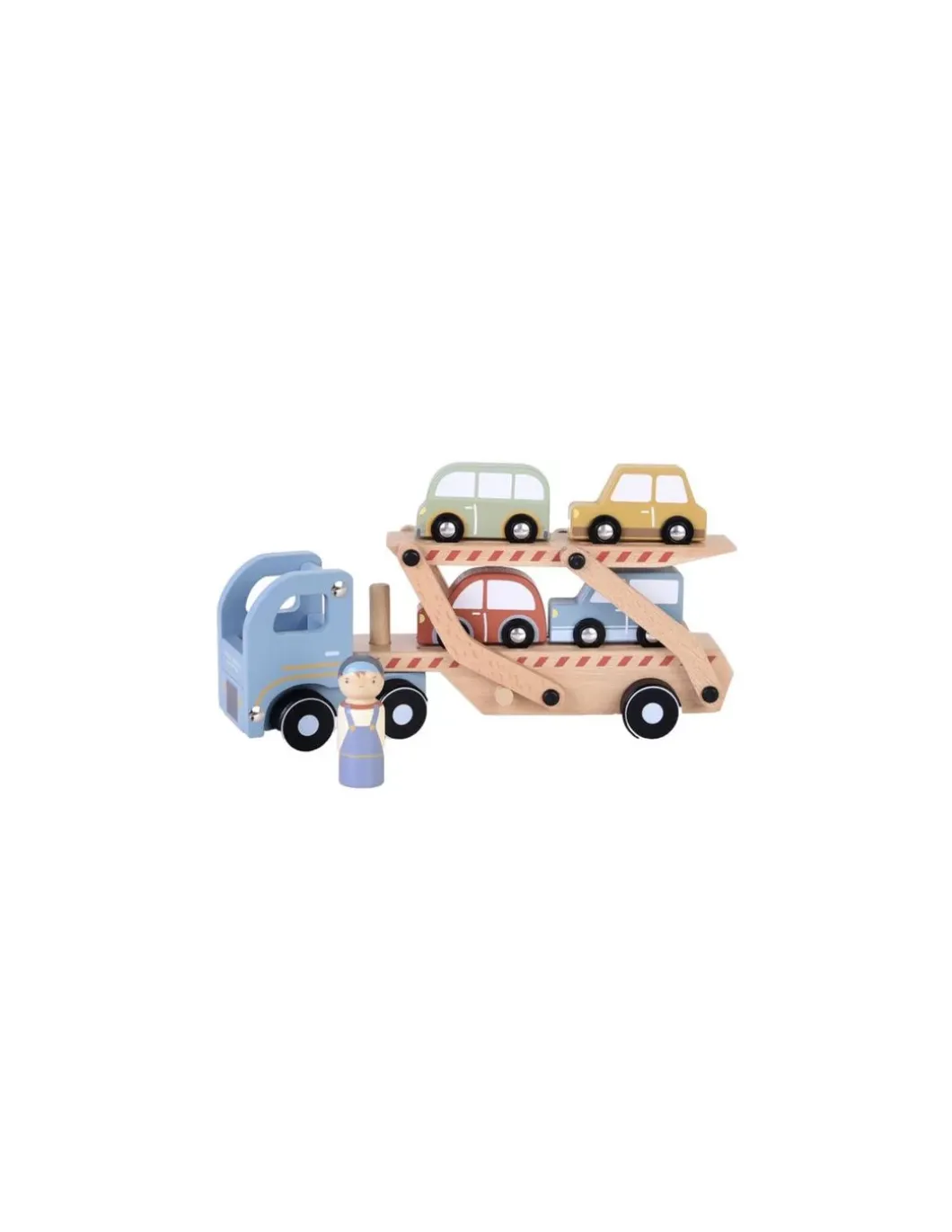 Camion transporteur en bois - Little Dutch
