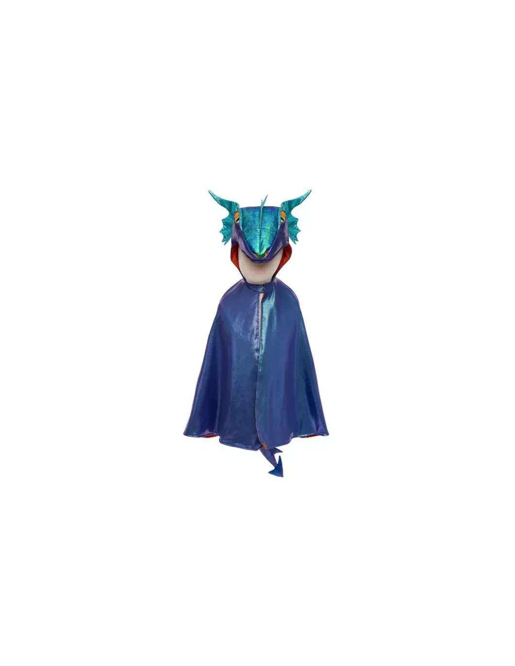 Cape de dragon bleu irisé 4-6 ans - Great Pretenders