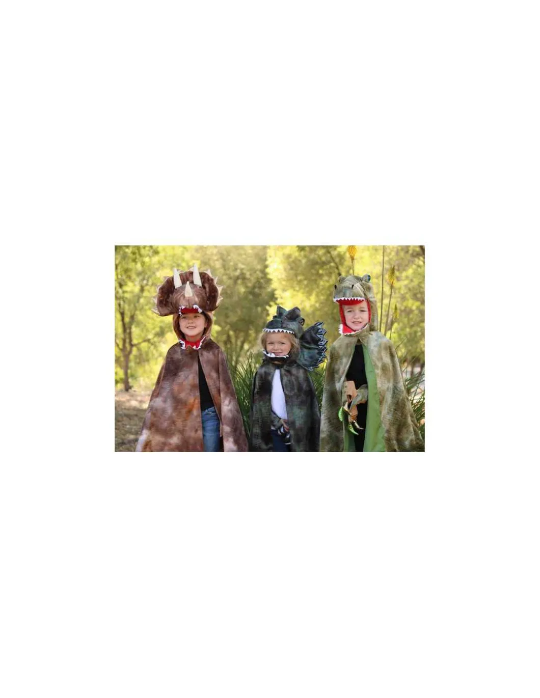 Cape dinosaure Tricératops 4-6 ans - Great Pretenders