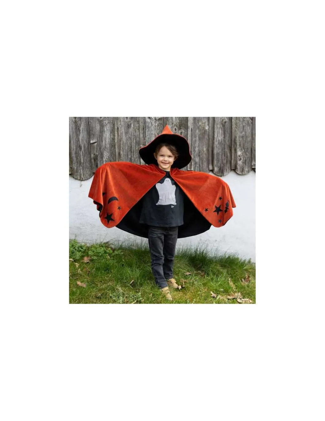 Cape et chapeau "Magicien de l'automne" - Great Pretenders