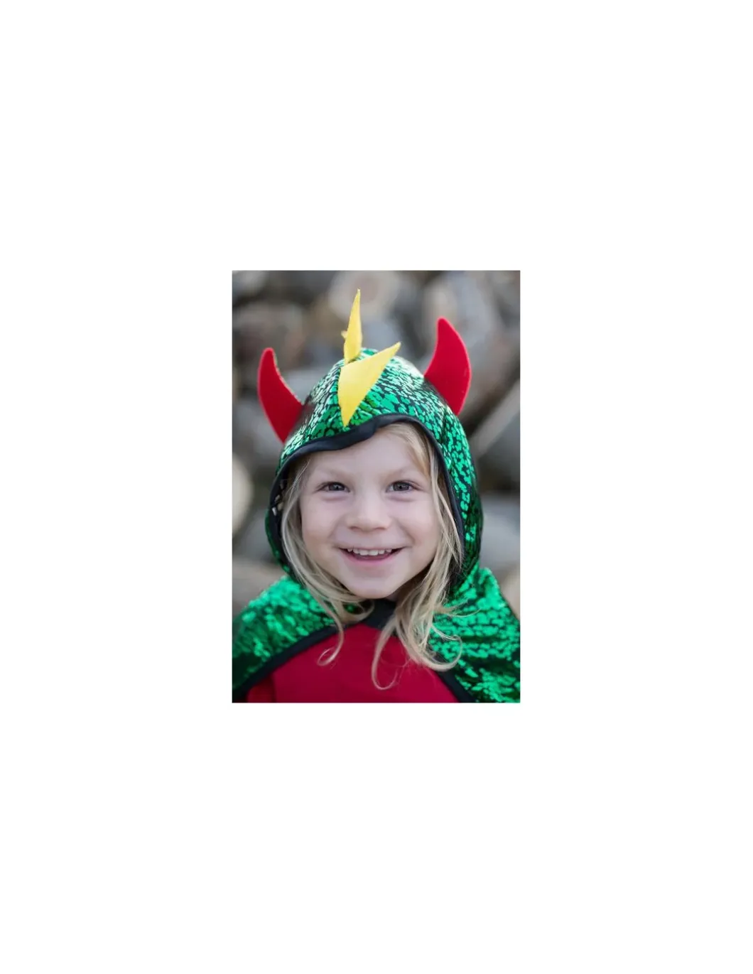 Cape réversible dragon chevalier 4-6 ans - Great Pretenders