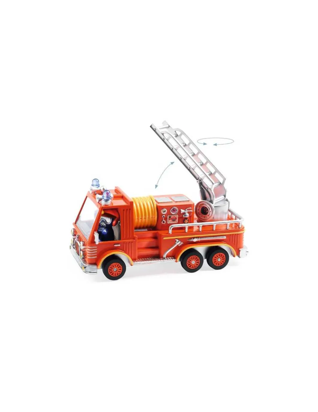 Captain Fire Crazy Motors - Djeco