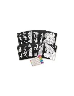 Carnet de coloriage velours - Nebulous Stars