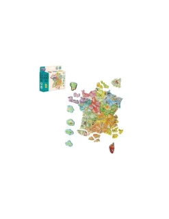 Carte de France magnétique - Jeujura