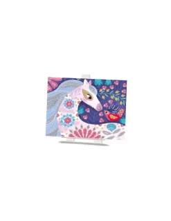 Cartes à créer Chevaux de diamants - CréaLign'