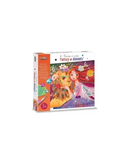 Cartes à créer Fantasy de diamants - CréaLign'