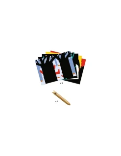 Cartes à gratter Animaux à découvrir - Djeco