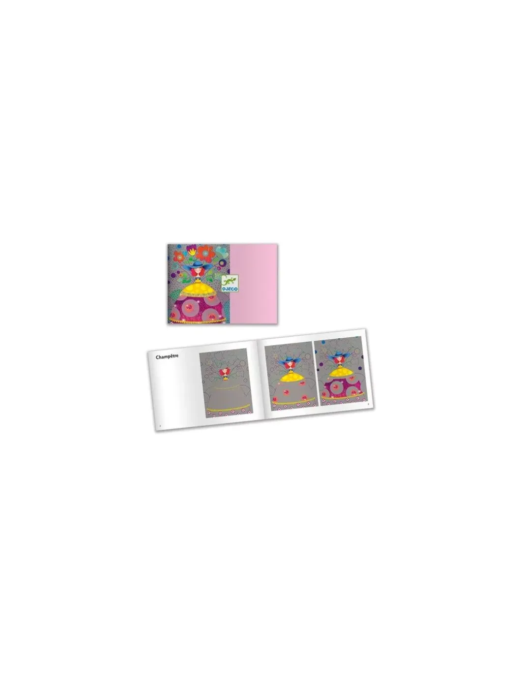 Cartes à gratter le bal des coquettes - Djeco