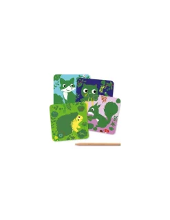 Cartes à gratter petites bêtes - Djeco