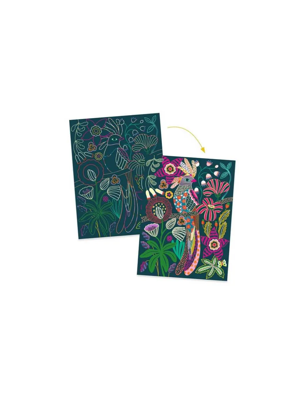 Cartes à gratter Rococo - Djeco