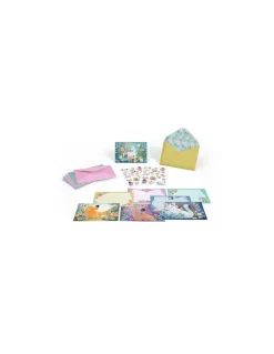 Cartes d'invitation Créatures merveilleuses - Djeco