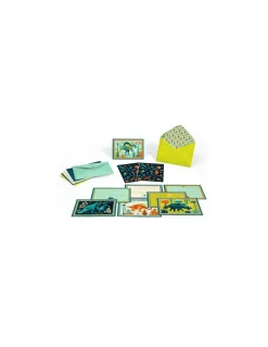 Cartes d'invitation Cric croc Dino Rock - Djeco
