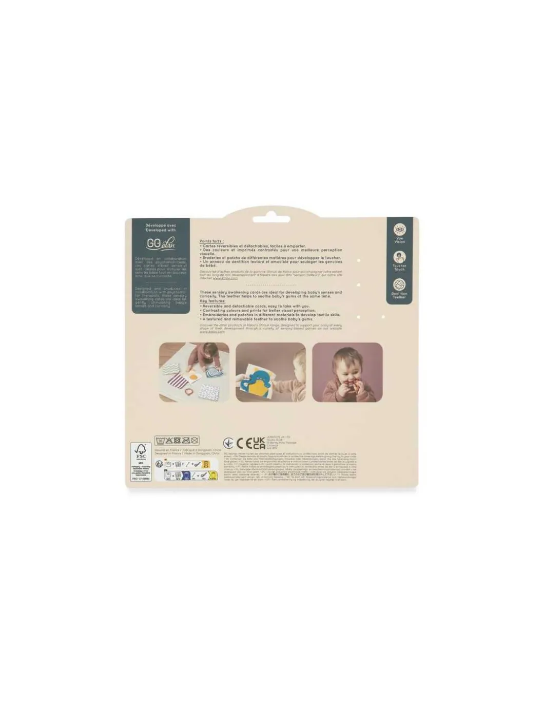 Cartes d’éveil sensoriel - Kaloo