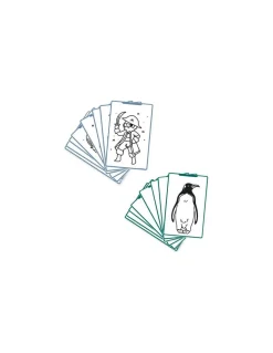Cartes Kidydraw Mini Animaux et Pirates - Kidywolf