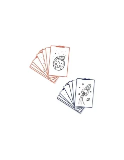 Cartes Kidydraw Mini Galaxy et Dinosaures - Kidywolf