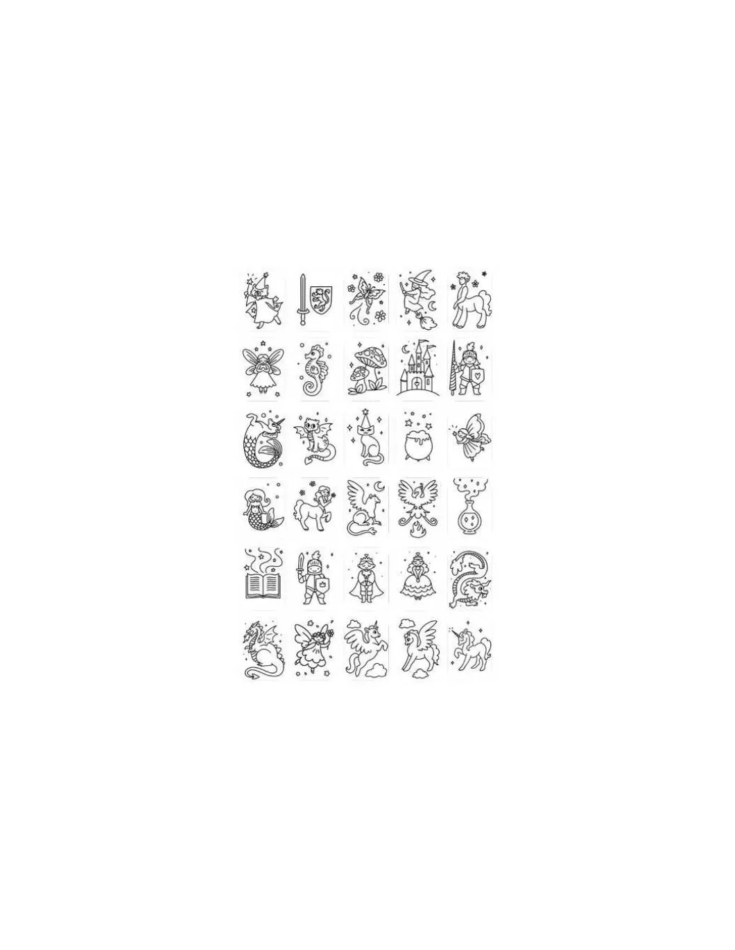 Cartes Kidydraw Mini Il était une fois et Animaux - Kidywolf