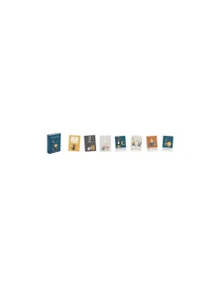 Cartes Mes 12 premiers mois Les Moustaches - Moulin Roty