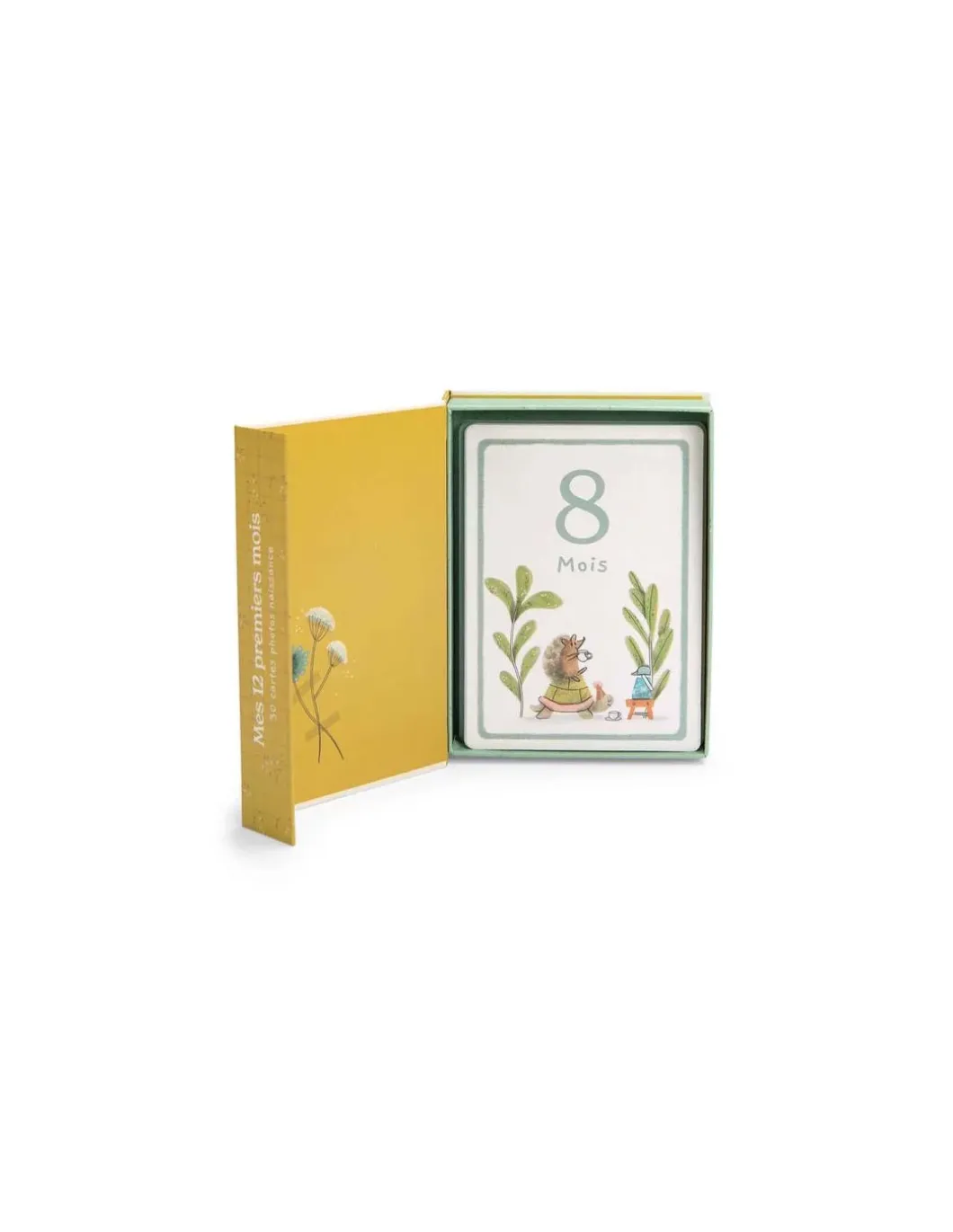 Cartes Mes 12 premiers mois Trois Petits Lapins - Moulin Roty