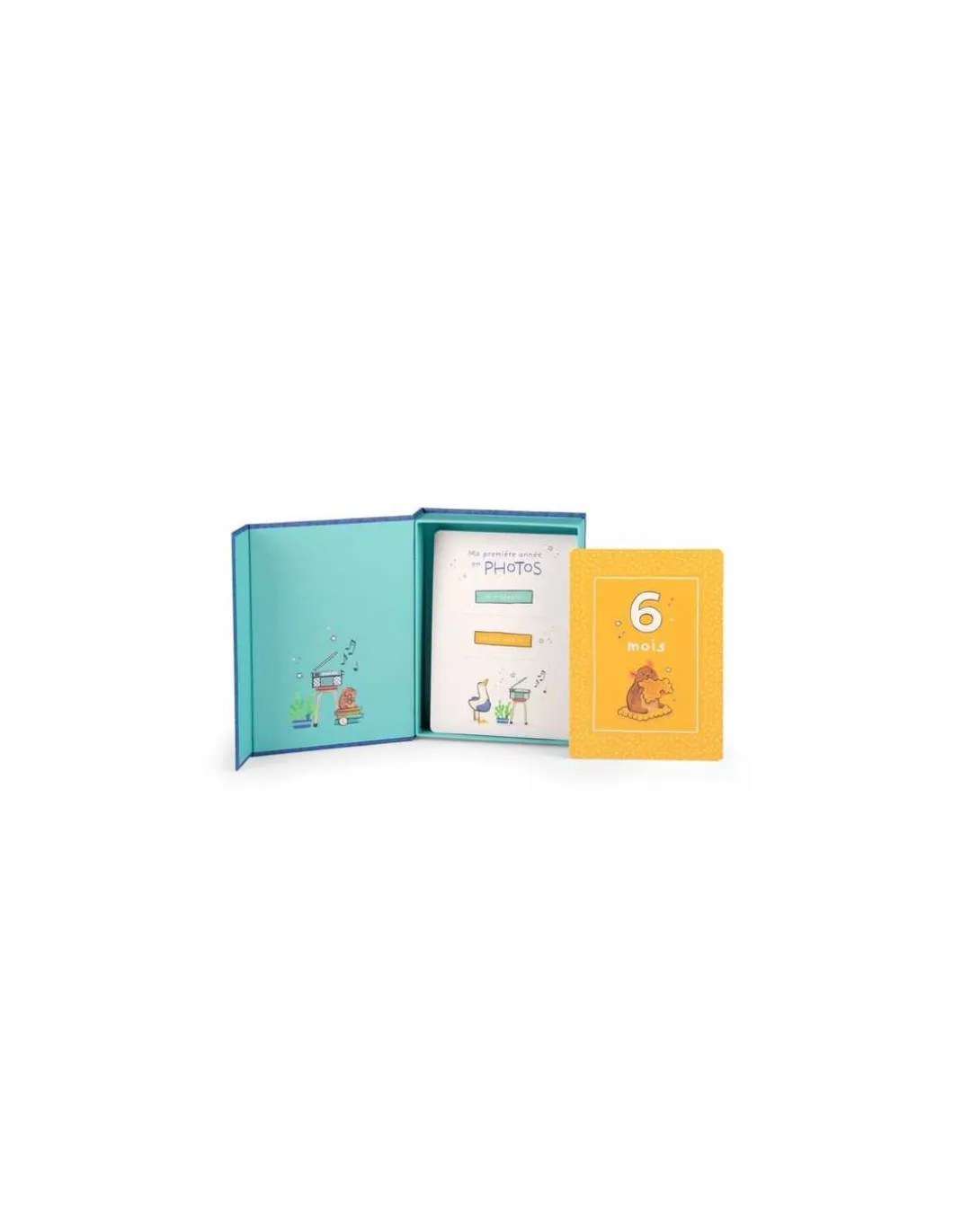 Cartes Mes 12 premiers mois Puce & Pilou - Moulin Roty