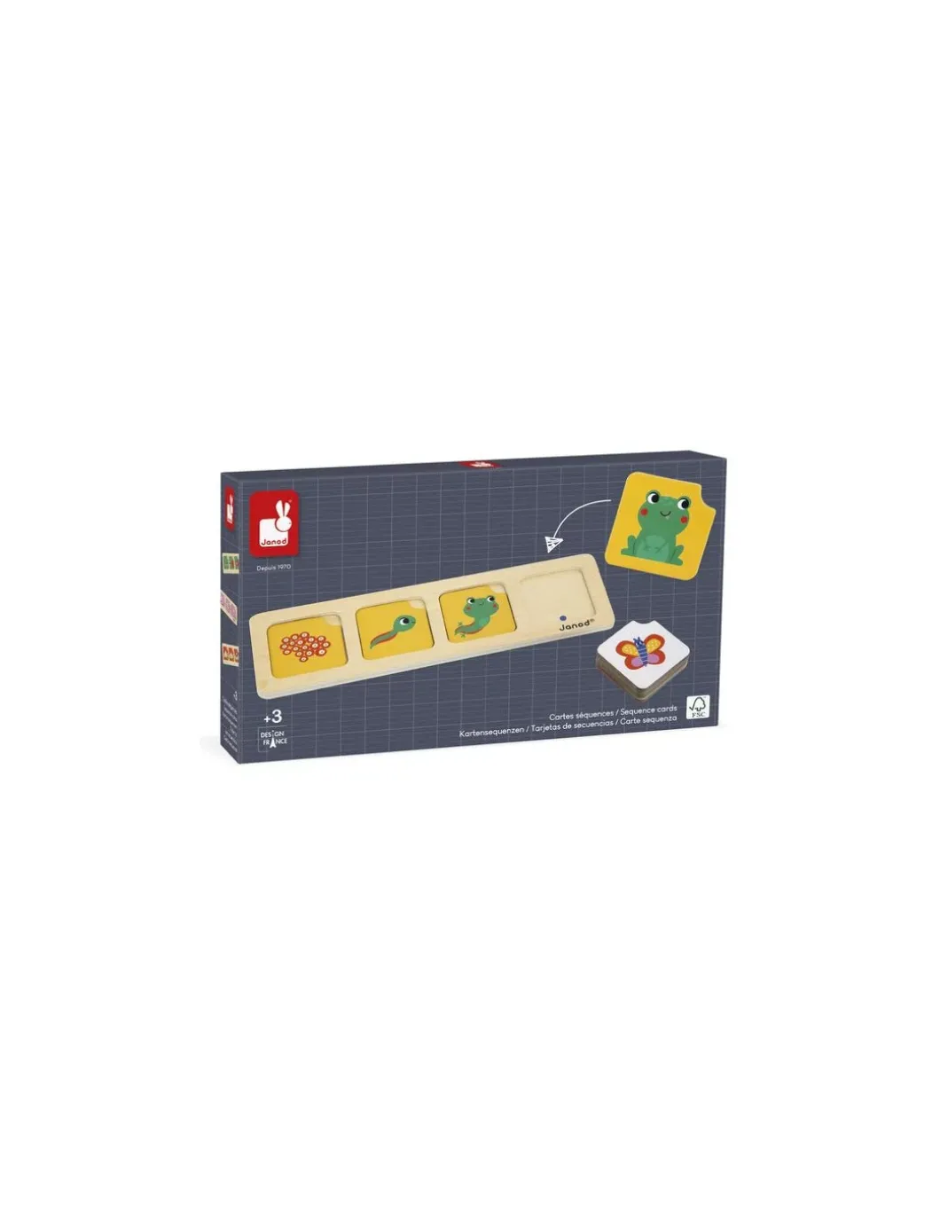Cartes séquences Le Jardin - Janod