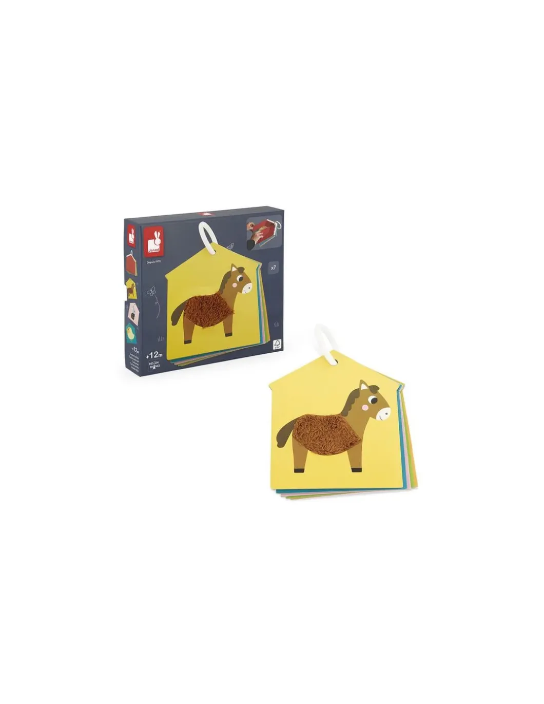 Cartes tactiles Ferme - Janod