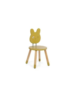 Chaise ocre Trois petits lapins - Moulin Roty