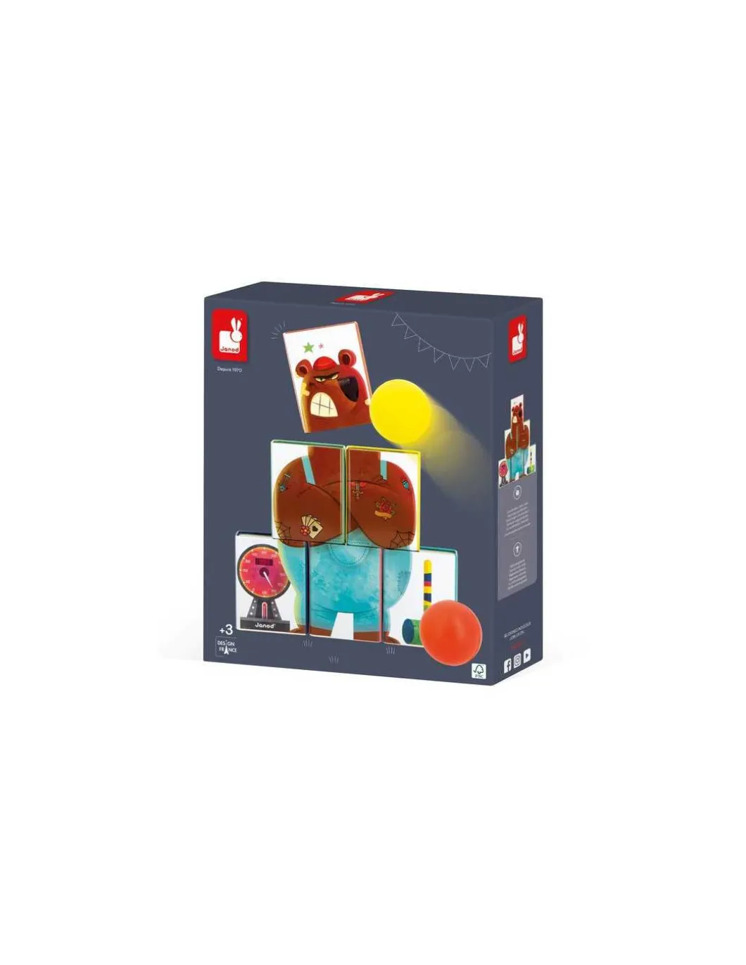 Chamboultout de Mr Ours Applepop - Janod