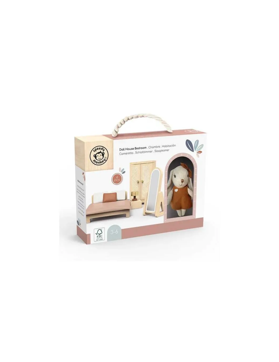 Chambre pour maison de poupée - Speedy Monkey