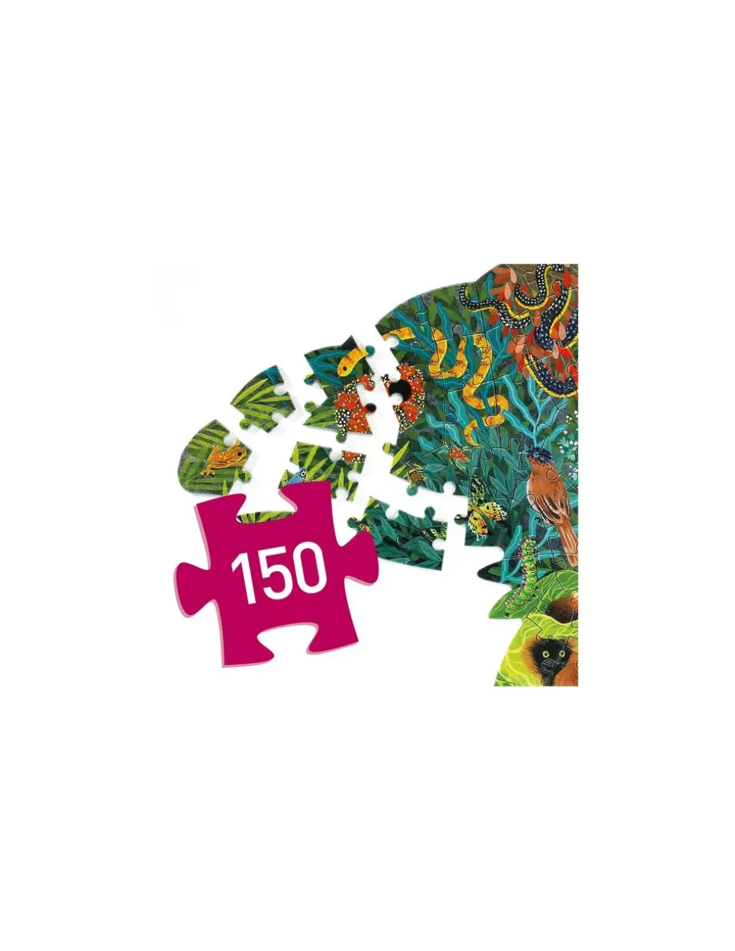 Chameleon Puzz'art 150 pièces - Djeco