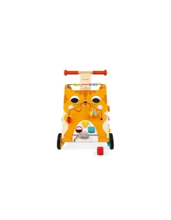 Chariot de marche chat multi activités - Janod