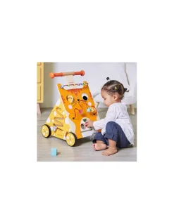 Chariot de marche chat multi activités - Janod
