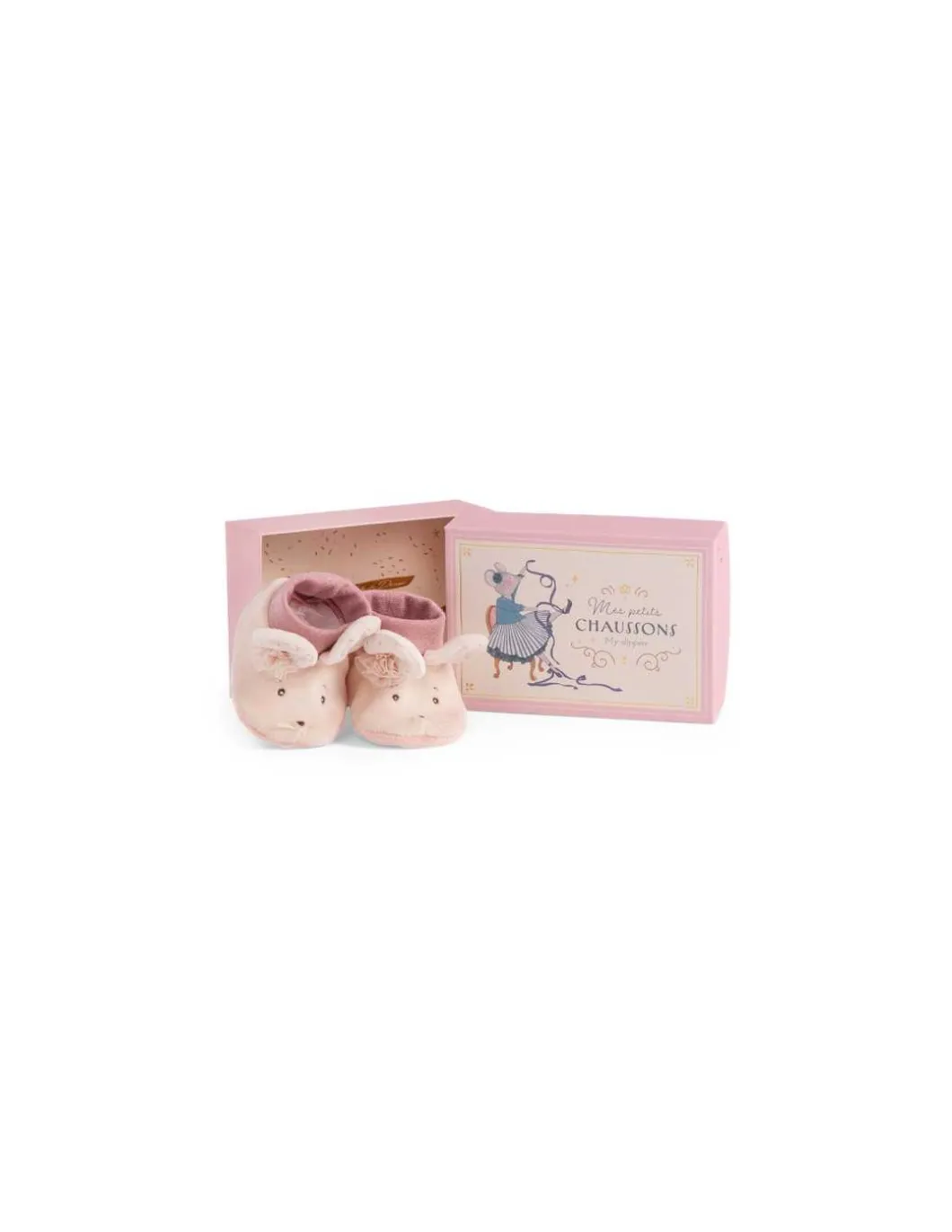 Chaussons souris La petite école de danse - Moulin Roty