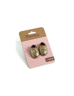 Chaussures doré Pomea - Djeco