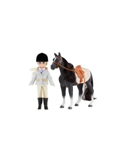 Cheval et poupée Lottie Poney Club